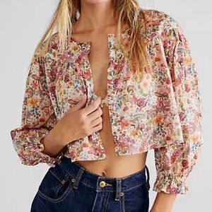 For Love & Lemons- Theodora Crop Top